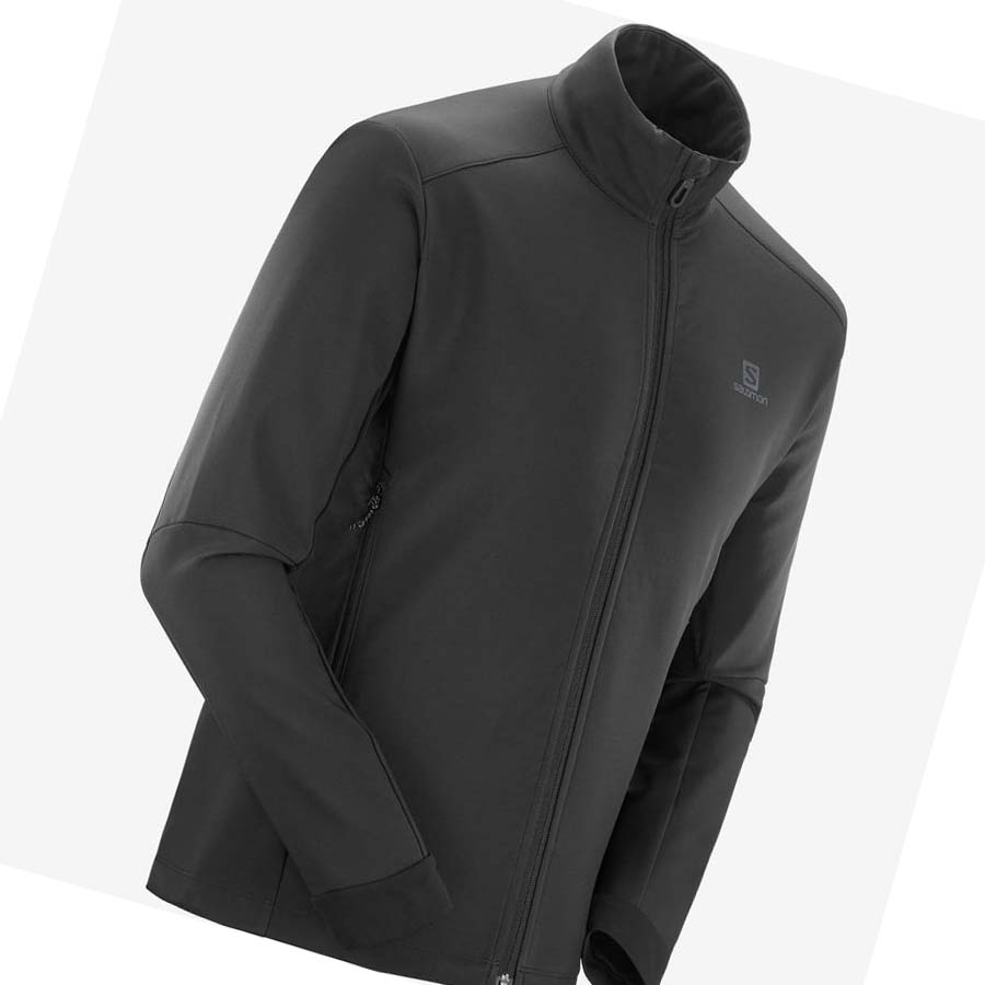 Salomon AGILE SOFTSHELL Erkek Ceket Siyah | TR 3259GSO